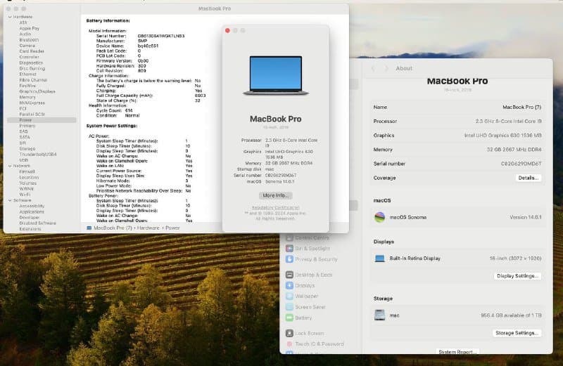Macbook Pro 2019 i9 32GB 1TB SSD 2 видеокарты 8GB 2