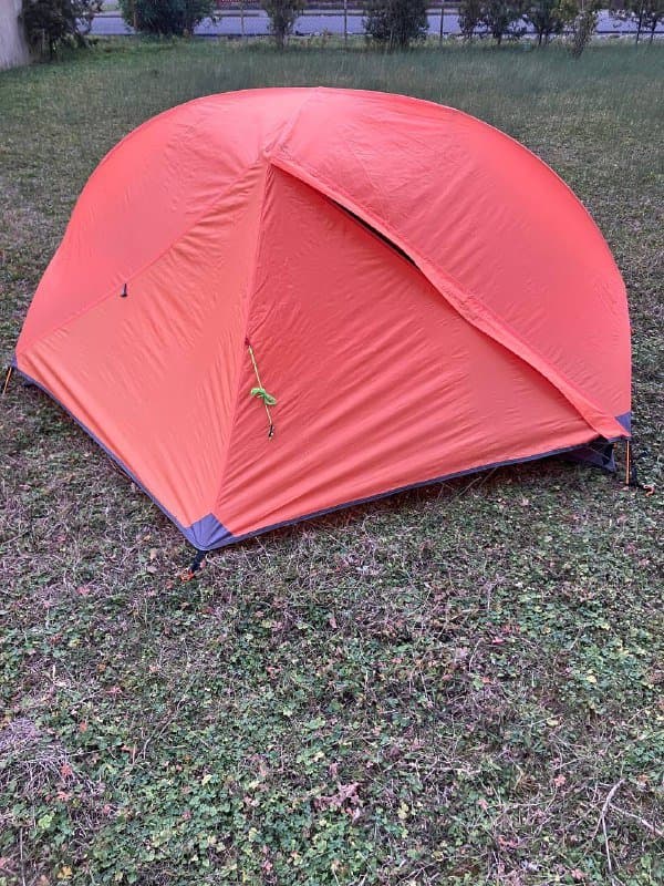 Одноместная туристическая палатка китайская копия MSR Hubba