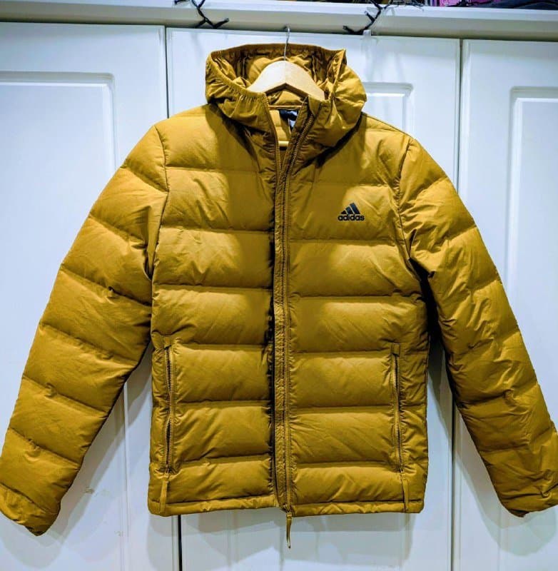 Adidas мужская пуховая куртка размер S 2