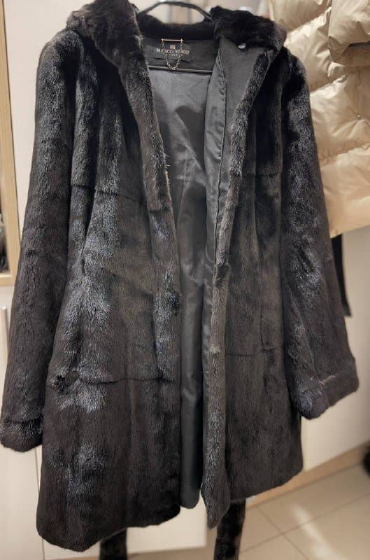 Норковая шуба размер S 5