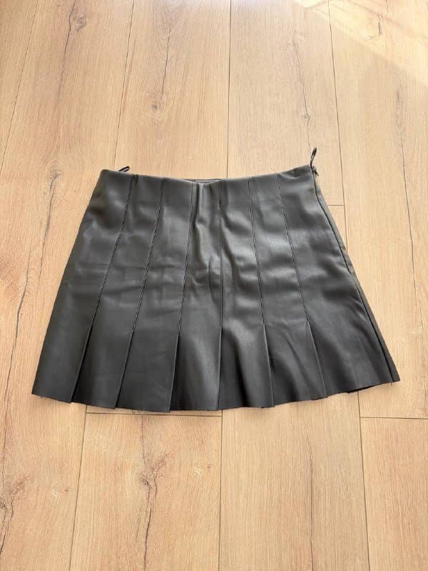 Кожаная юбка Zara