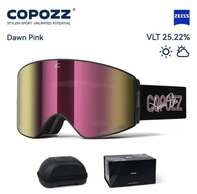 Горнолыжные очки Copozz с линзами Zeiss