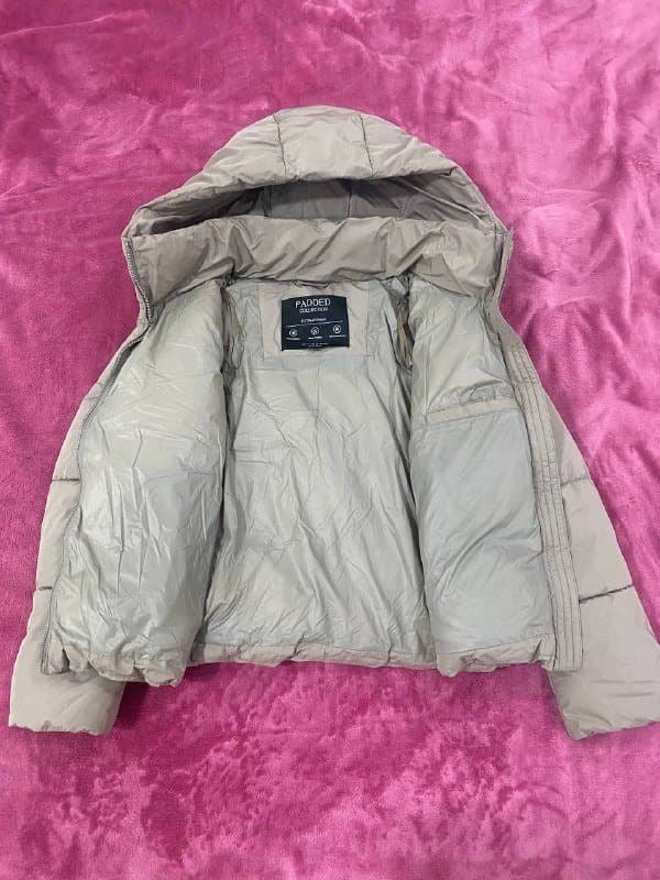 Тёплая женская куртка пуховик Stradivarius размер М 1