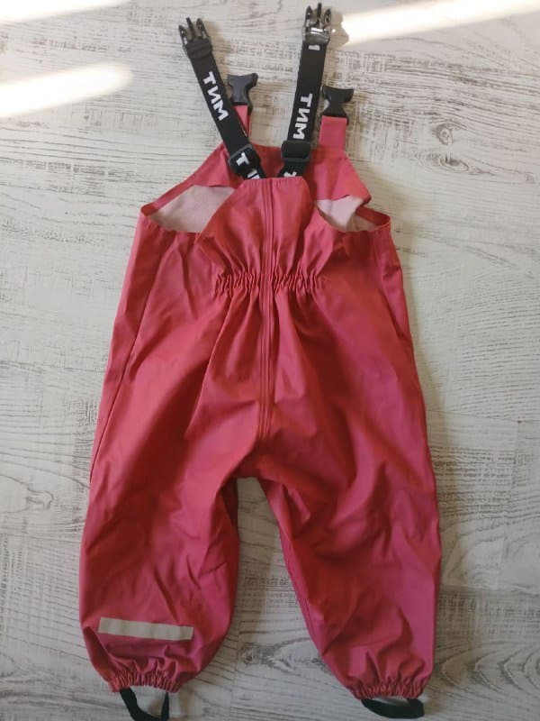 Резиновые непромокаемые штаны комбинезон на дождь 86 размер 1