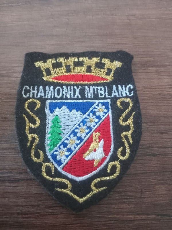 Вышитая эмблема Шамони-Монблан, эмблема Франции, металлический брелок 6