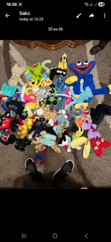 Плюшевые игрушки