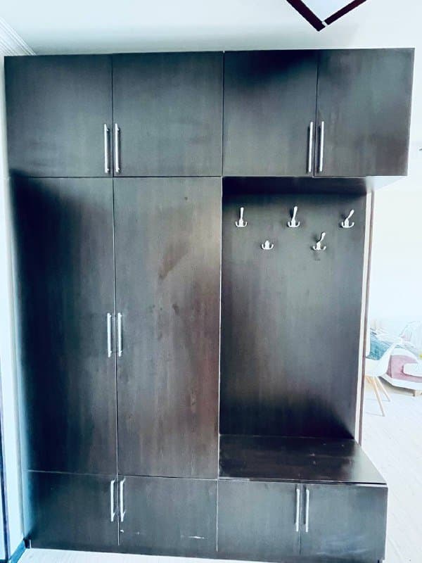 Шкаф-прихожая ламинированое ДСП тёмный