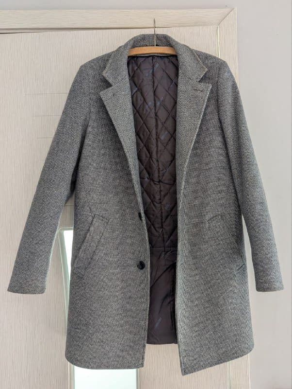 Пальто мужское демисезонное с отстегивающейся подкладкой 7