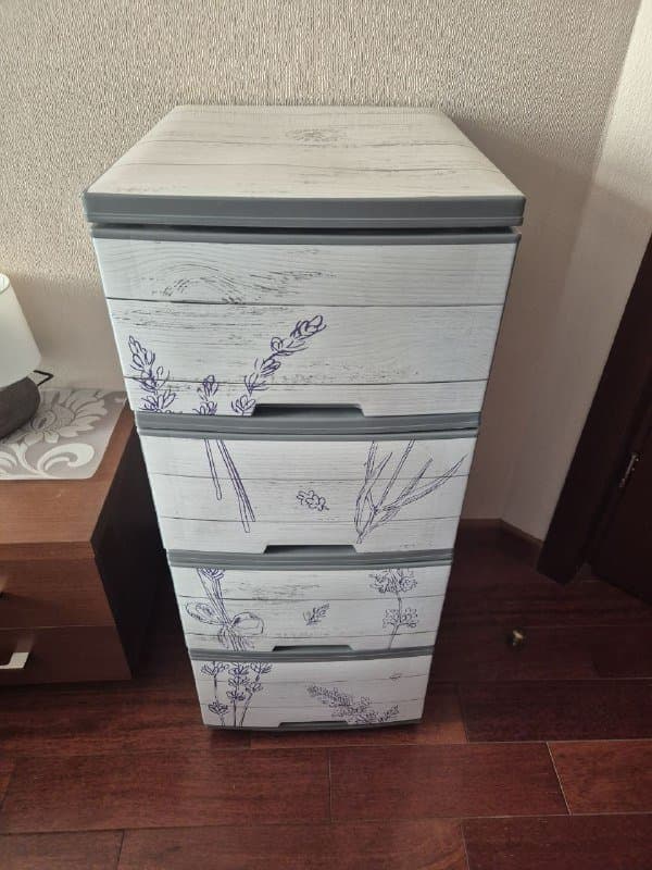 пластиковый комод 1