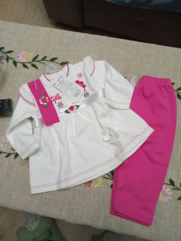 Детские комплекты для мальчиков и девочек из трикотажа 4