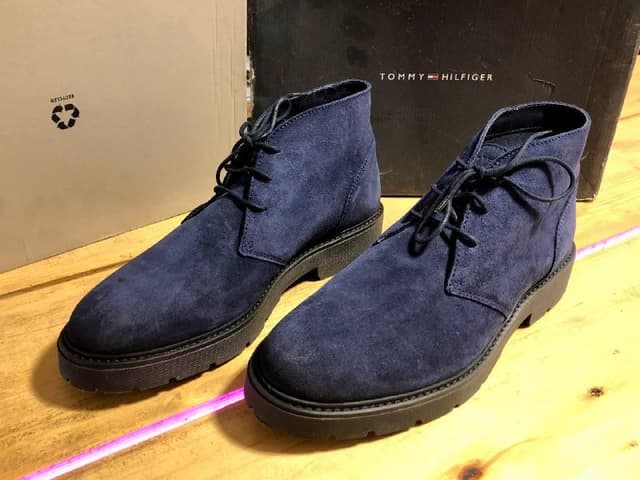 Мужские туфли из замши Tommy Hilfiger