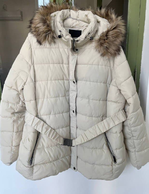 Пуховик C&A с поясом, Пуховик Y.A.S с поясом длинный 4