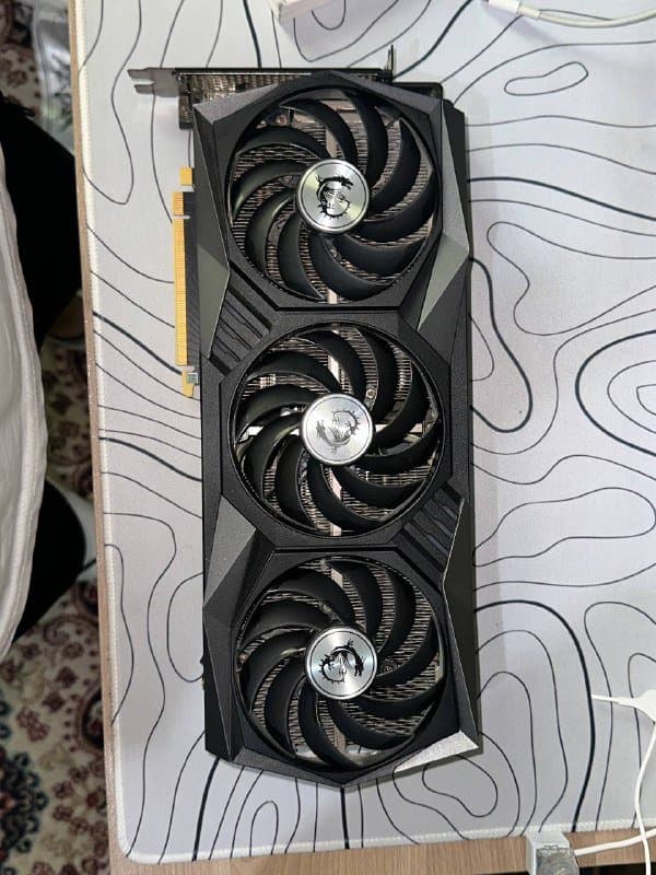 Видеокарта Geforce MSI Gaming X Trio RTX 3090 24 GB
