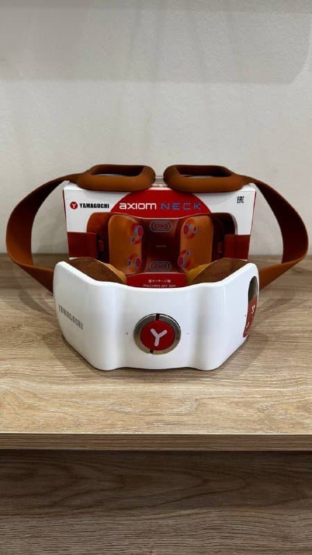 Японский профессиональный массажёр для шеи YAMAGUCHI Axiom Neck 1