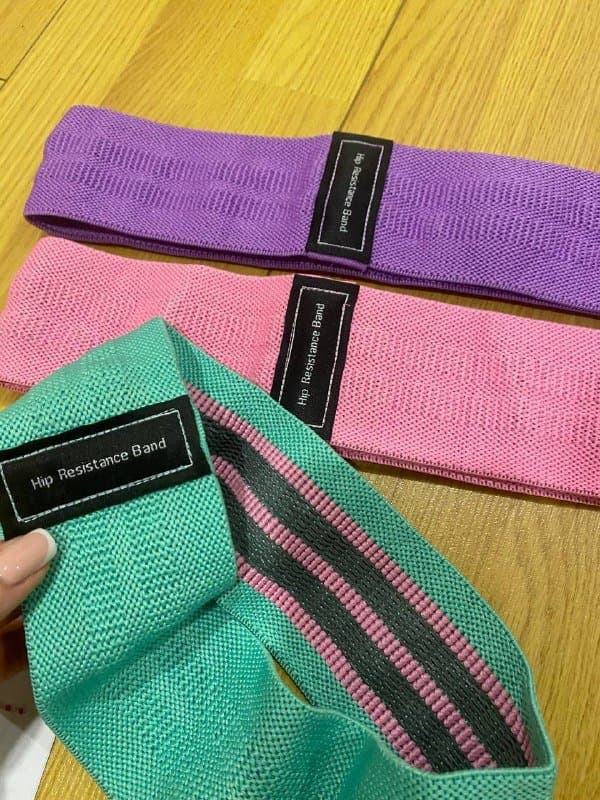 Набор эластичных лент эспандеров для спорта с чехлом 2