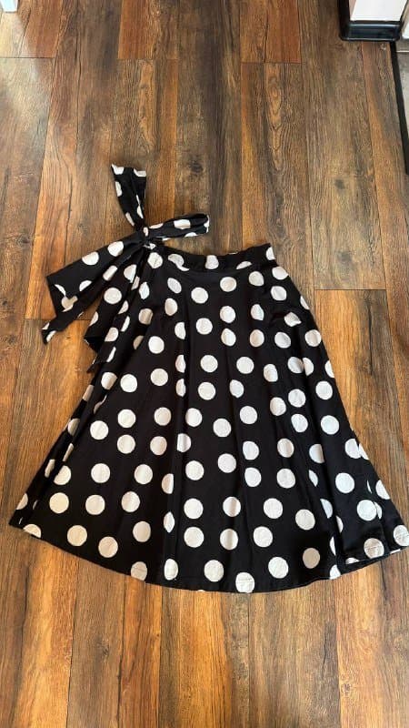 Юбка женская в горох