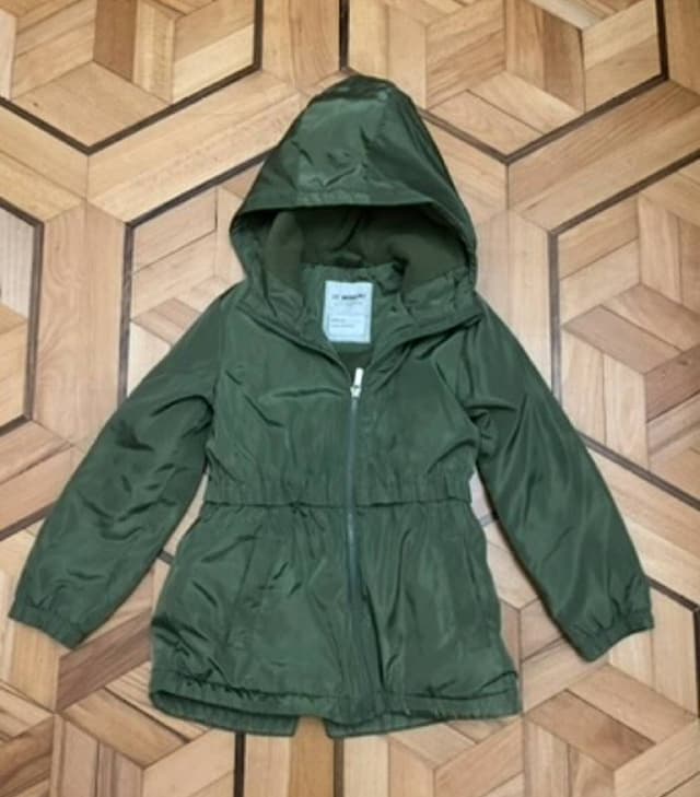 Утепленная парка на флисе для детей 6-7 лет