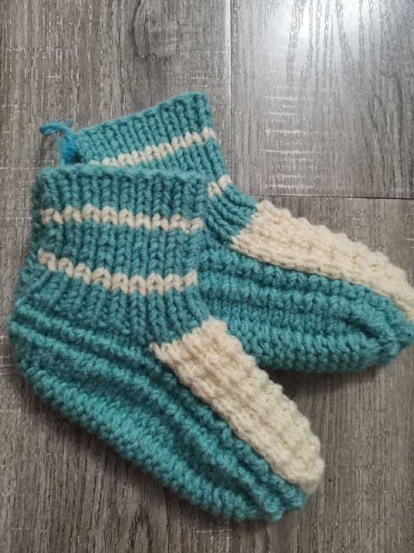 Вязанные носки размер 35-38