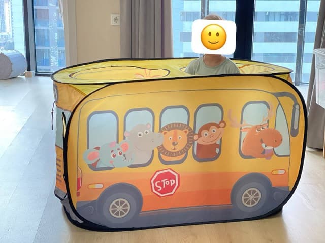 Детская палатка-автобус