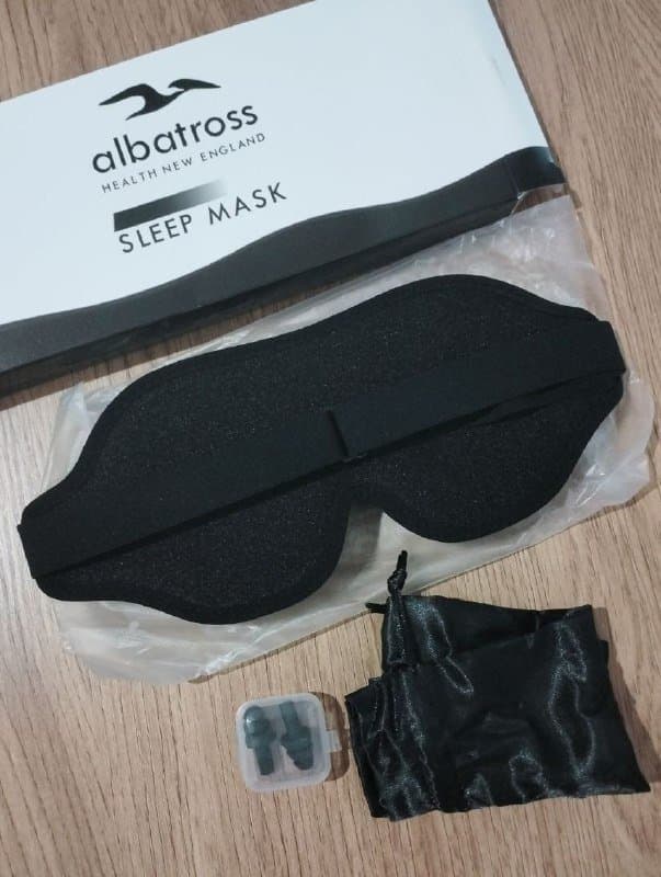 Маска для сна Albatross с берушами 3