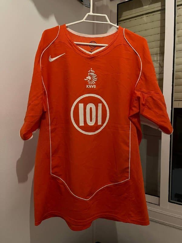 лимитированная футболка сборной Нидерландов Sky Radio M 3