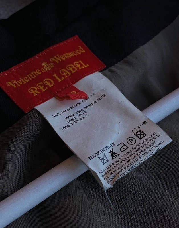 Платье-халат Vivienne Westwood, шерсть, размер 44,S 5