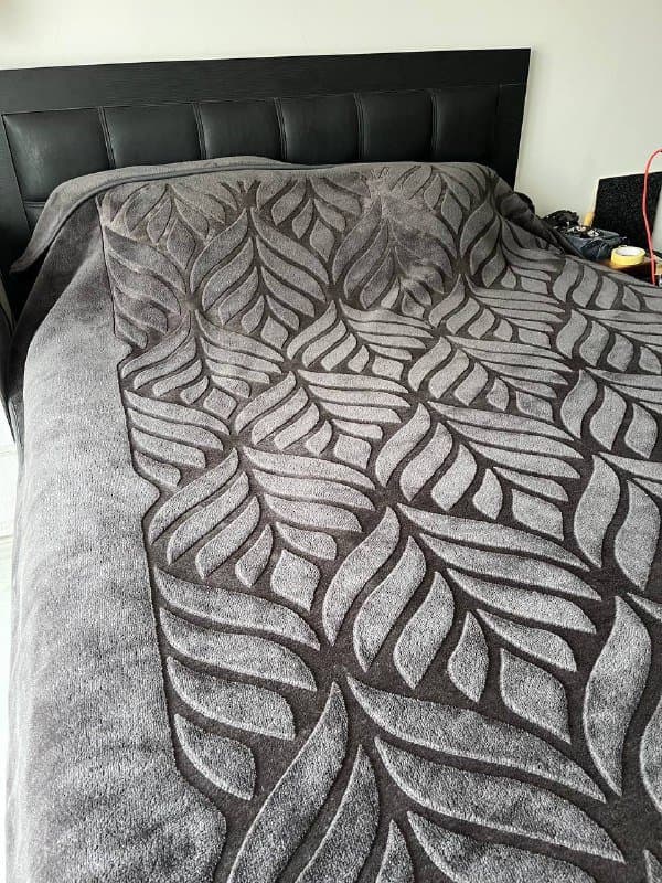 Покрывало Manamo home серое 2,20x2,50