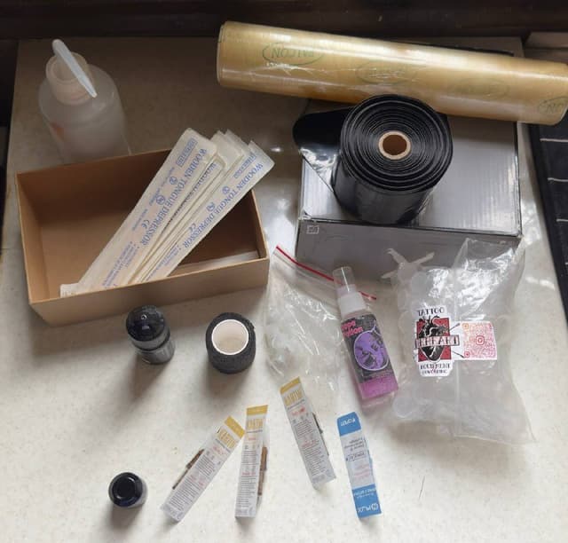 набор расходников для тату