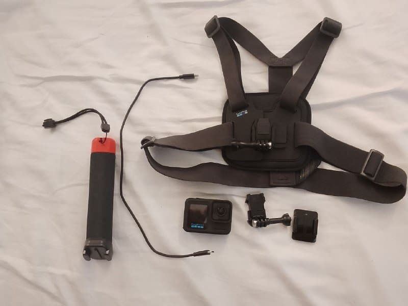 GoPro 13 hero black, карта памяти 512 Гб, комплект 3