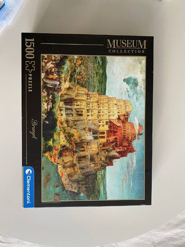 Пазл 1000 деталей Вавилонская башня