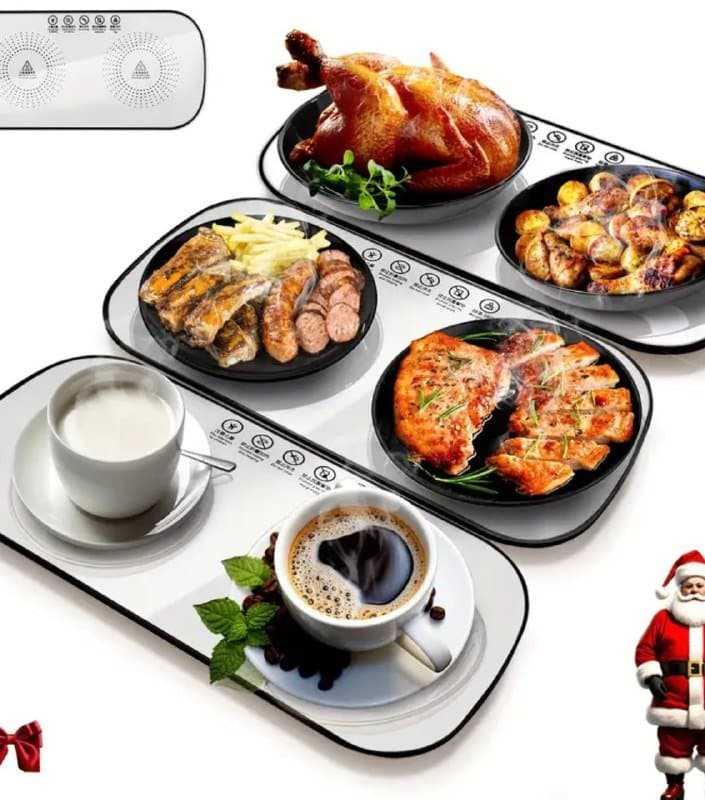 Электрическая подставка для поддержания температуры блюд и напитков 2