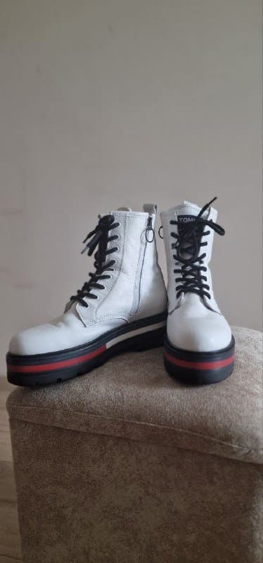 Ботинки Tommy Hilfiger мужские белые размер 40 2