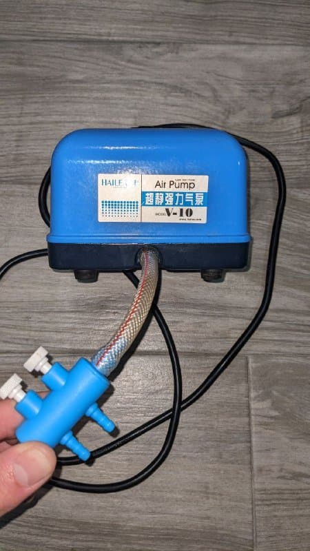 Диафрагмовый компрессор Hailea V-Series Super V-10