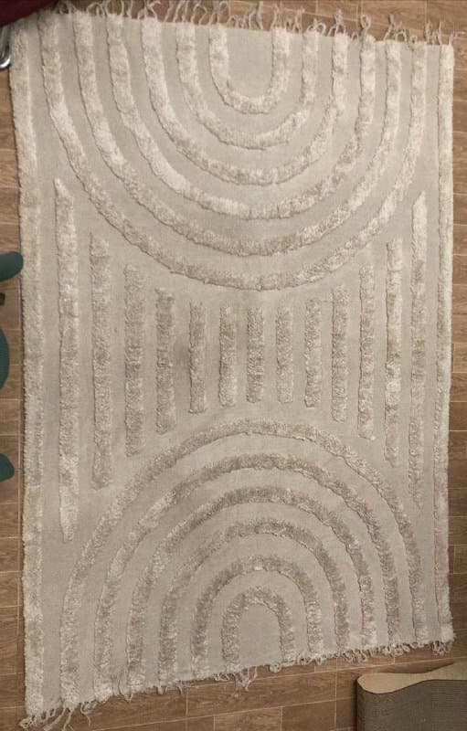 Ковер Jysk бежевый кофe с молоком 140x200