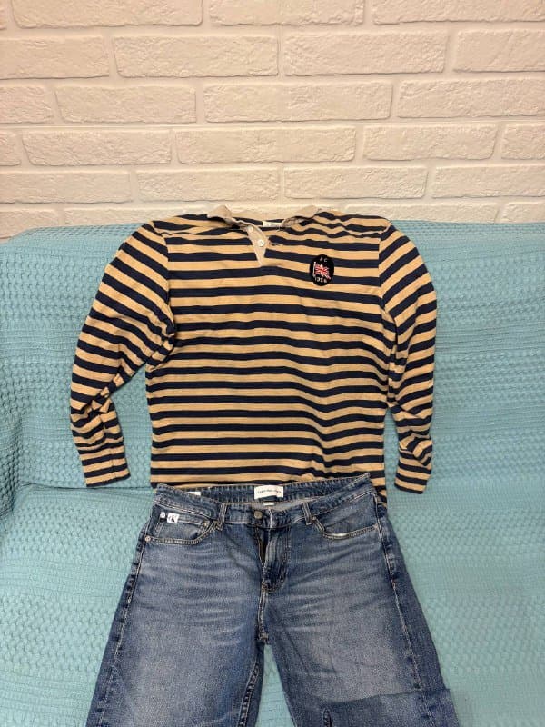 Джинсы Calvin Klein, Джемпер брендовый