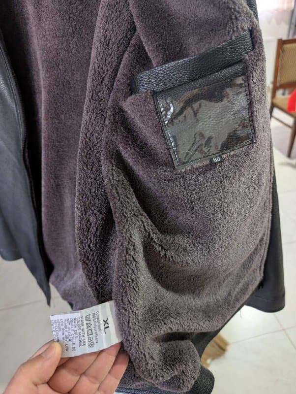 Кожаная куртка искусственная кожа XL 3