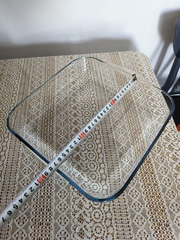 Стеклянная форма для запекания