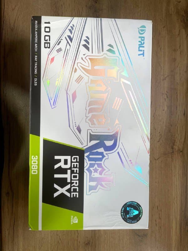 Видеокарта GameRock 3080 10gb 7