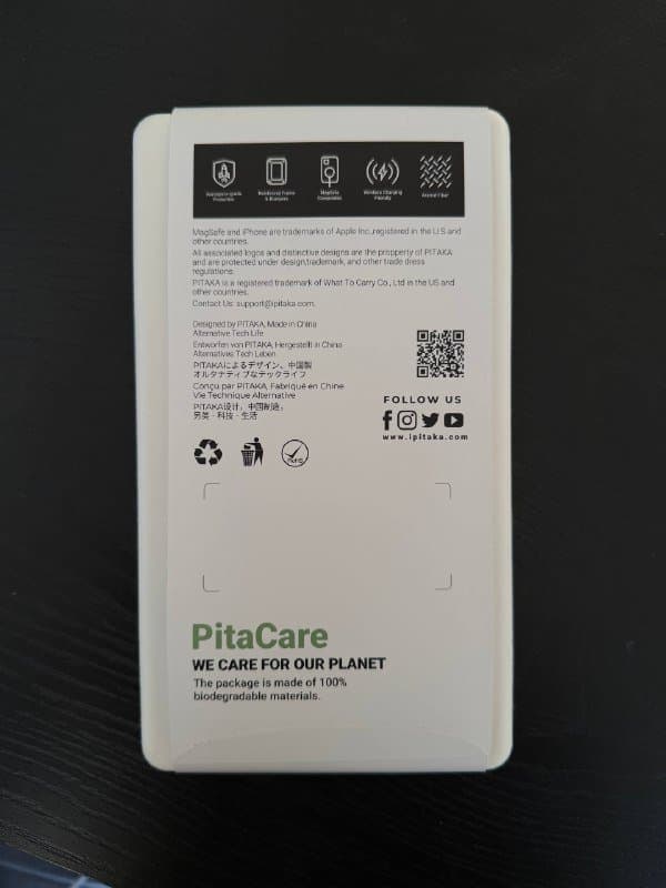 Чехол на iPhone 14 Pro Pitaka из арамидного волокна 2