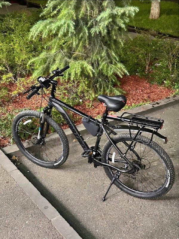 Велосипед горный черный