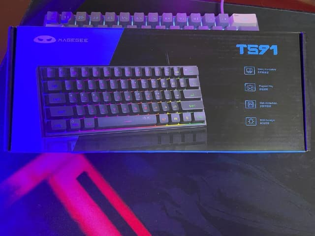 Клавиатура Megegee TS91 мембранная с подсветкой