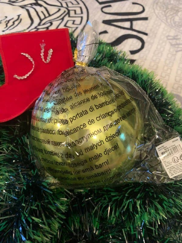 Большой новогодний шар