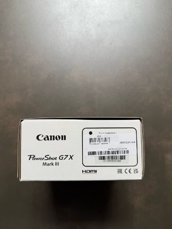 Canon PowerShot G7 X Mark III камера 5