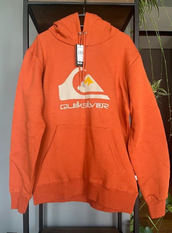 Толстовка Quiksilver Big Logo мужская, M, терракота