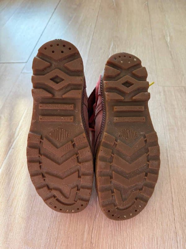 Ботинки кеды берцы Palladium baggi из натуральной кожи 6