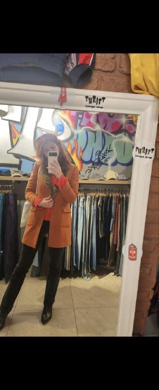 Женское пальто с мехом на зиму/осень