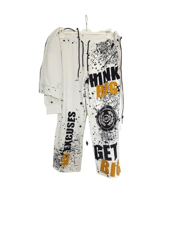 Новый костюм футер 2нитка хлопок лайкра размер М 2