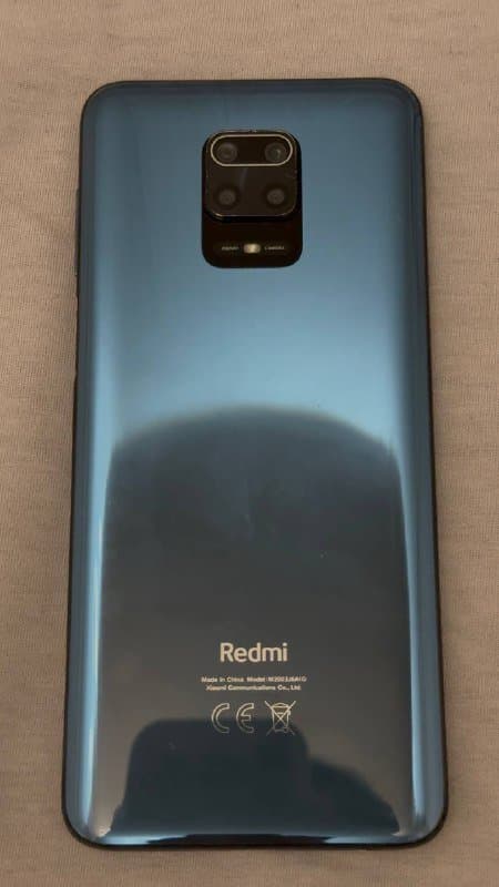 Xiaomi Redmi Note 9 Pro с поврежденной камерой
