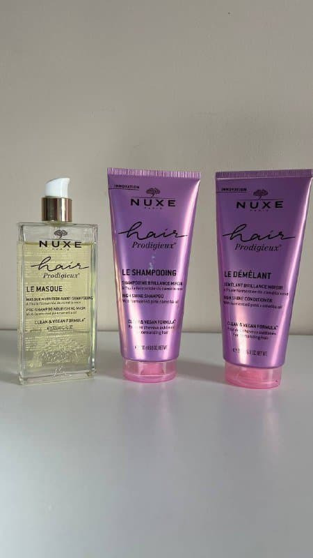 Набор Nuxe Hair Prodigieux, молочко Institut Esthederm, стайлинг, шапочка для плавания, сыворотка La Roche Posay