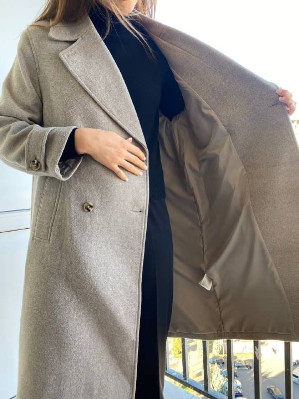 Пальто женское демисезонное H&M размер L 2